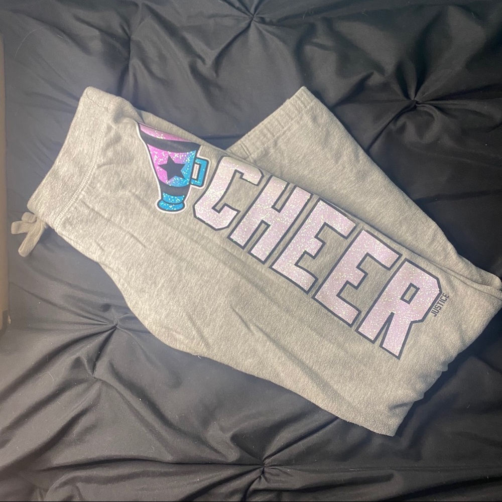 justice cheer joggers